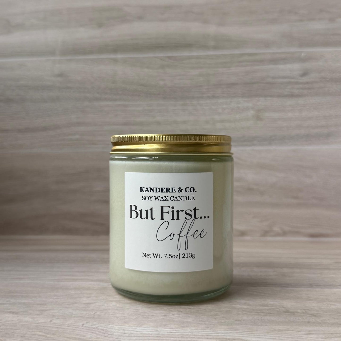 But First Coffee Soy Wax Candle